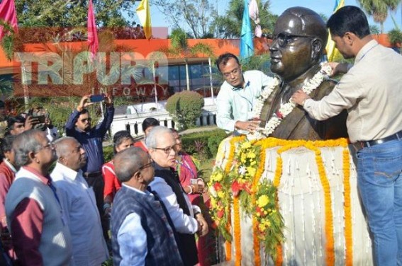 Tripura remembers Father of the Indian constitution Dr B R Ambedkar